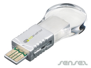 ノベルティ 電球USBスティック（１GB)