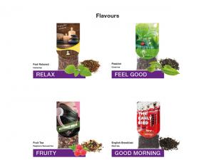 バナーを備えたプレミアムティーバッグ