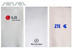 印刷されたリネンルックナプキン