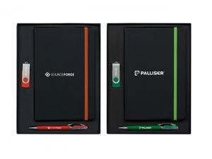 ノベルティ ノートブックUSBペンセット