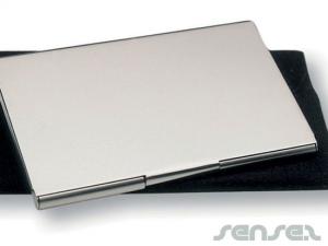 ノベルティ 金属名刺ホルダー