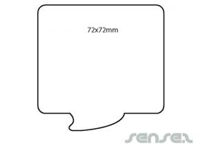 ノベルティ 吹き出し付箋（25ページ）