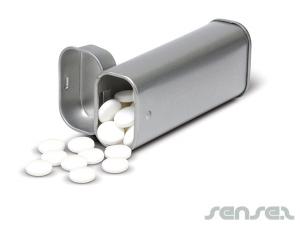 ノベルティ フレッシュミント缶