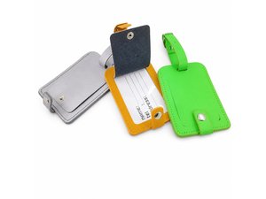 Promotional 人工皮革荷物タグ（エンボス加工）