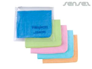 ノベルティ エンボスシャモア/ボディタオル