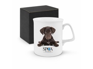 Promotional フルカラーボーンチャイナマグ