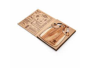 Promotional 木製Cheeseboards＆ナイフセット