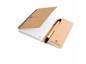 Promotional リサイクルタッカーノート＆ペンセット（小）