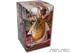 ノベルティ カスタマイズされたボックス内のイースターチョコレート卵 -  1KG