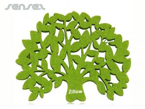 ツリー形のフェルトコースター