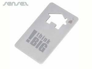 ノベルティ 家形ボトルオープナーカード